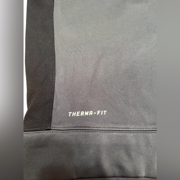 Nike Gray/Black Therma Fit Performance Quarter-Zip Pullover Size XXL - Picture 4 of 8